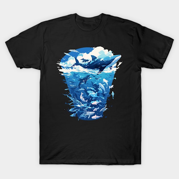 sea animals T-Shirt by dubcarnage